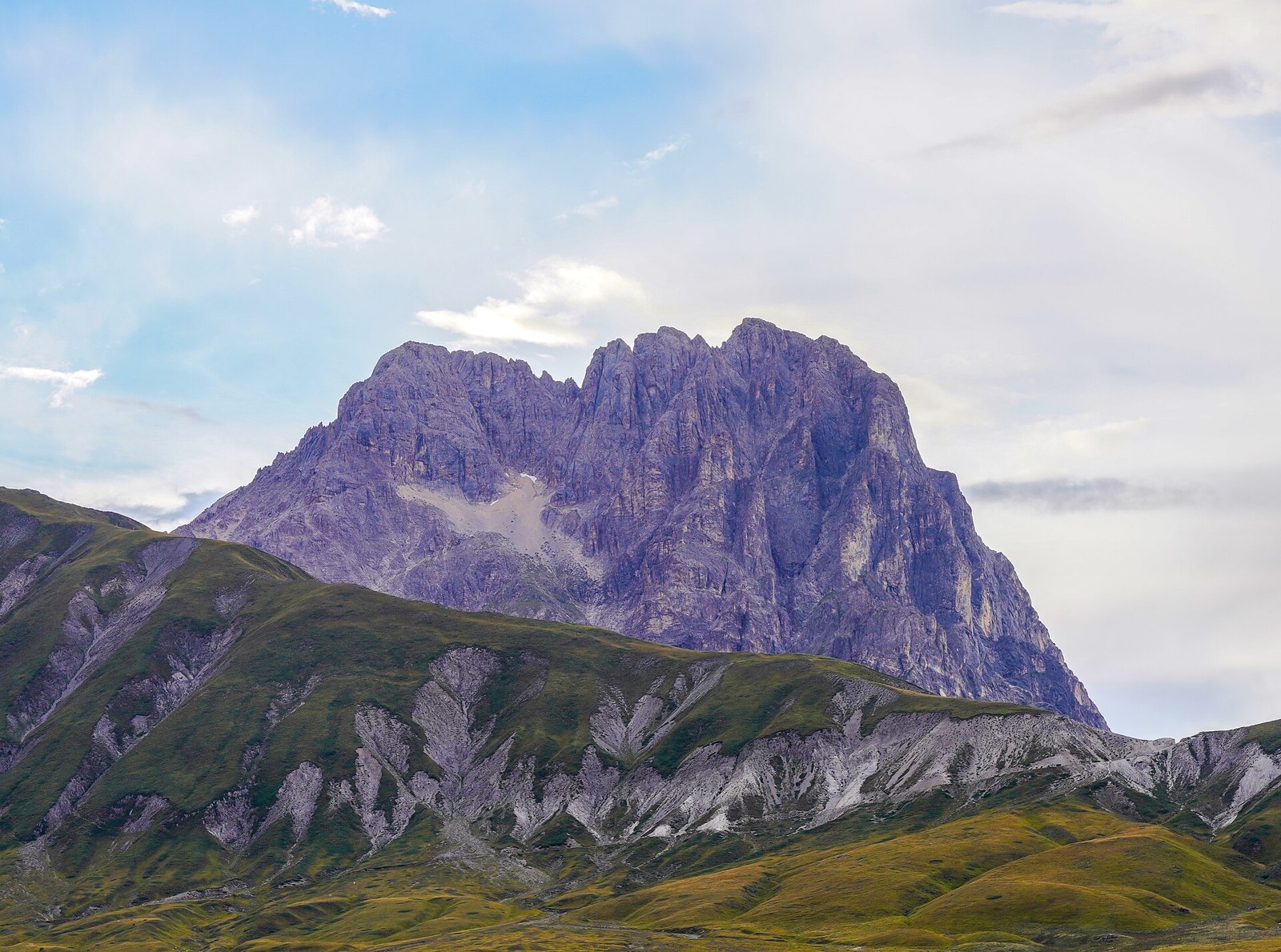 Mountain scenery in the Gran Sasso area of Abruzzo